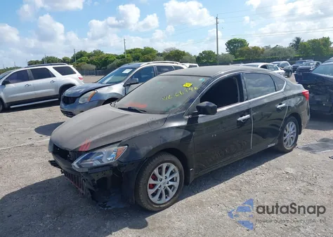 2018 Nissan Sentra Sv from USA, damaged, VIN 3N1AB7APXJL630635